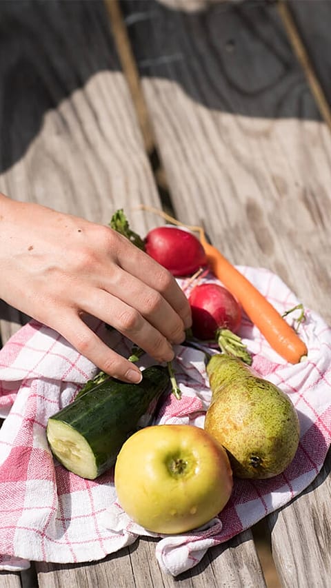 Obst und Gemuese